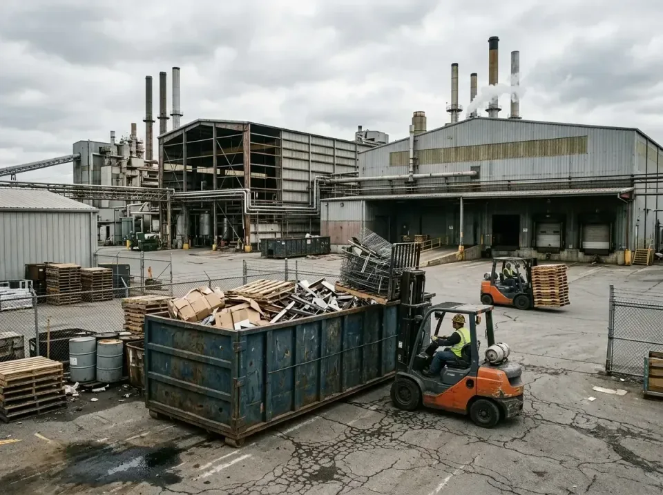 industrial-factory-scrap-conta-003 — frequently asked questions, Cheap Roll-off Dumpster Rentals in Flowood, MS